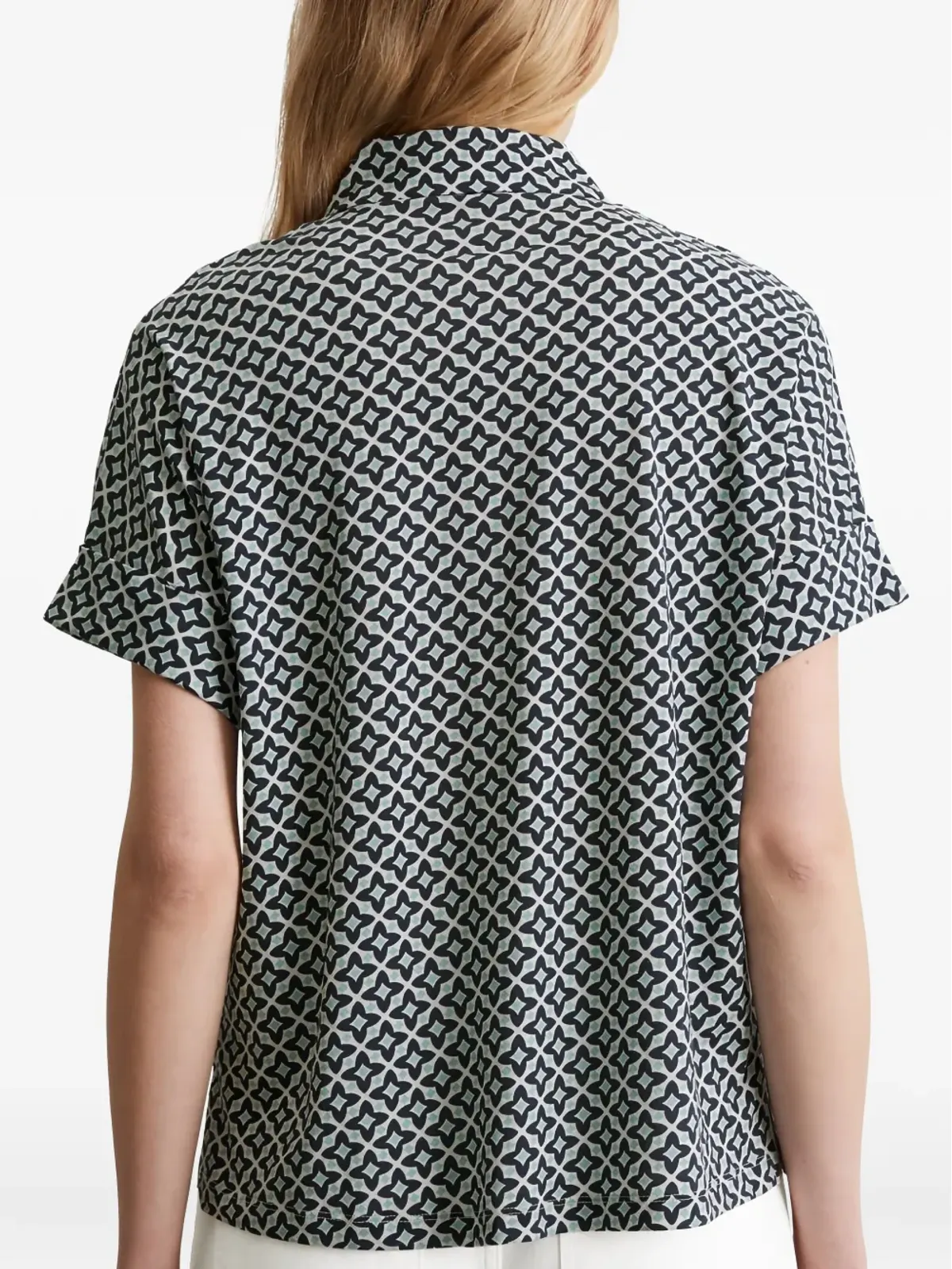 Marc O'Polo プリント柄ショートスリーブシャツ - 画像3