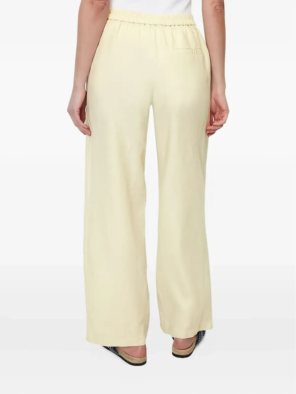 Marc O'Polo エラスティック入りパンツ - イエロー - 画像3
