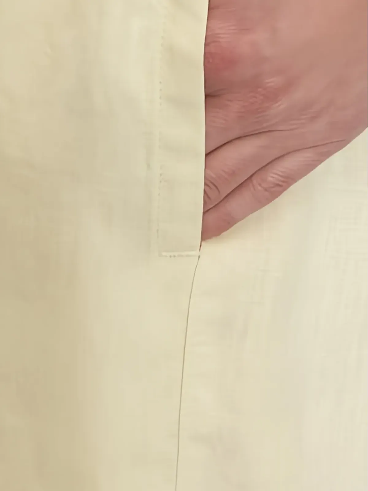 Marc O'Polo エラスティック入りパンツ - イエロー - 画像4