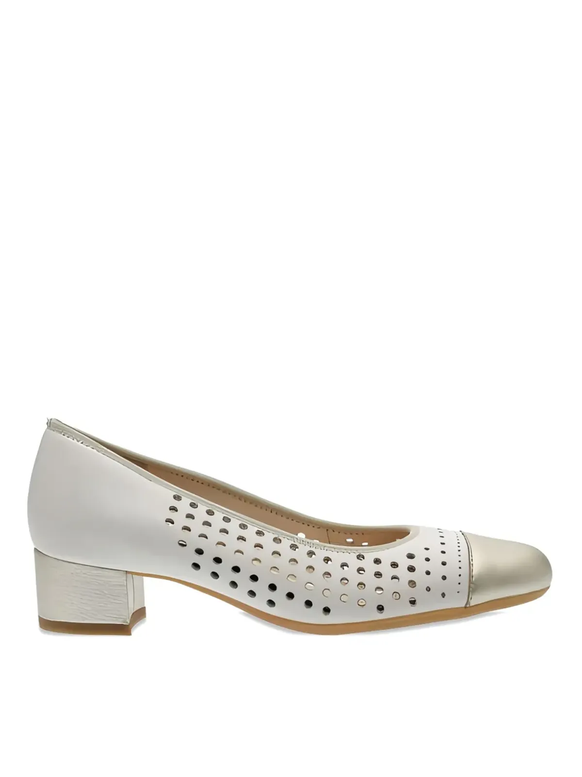 ARA ニッツァ パンチングレザー パンプス - 画像1