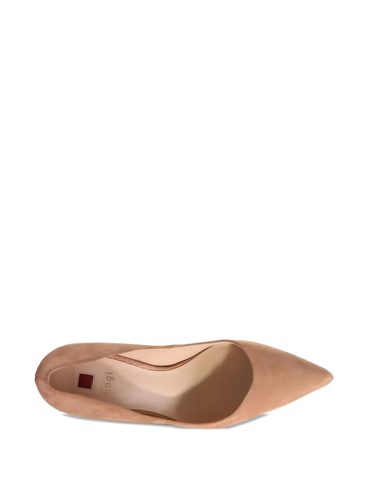 Hogl Boulevard スエード ポインテッドトゥ パンプス - 画像2
