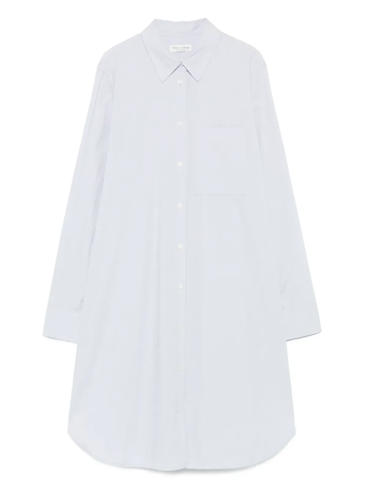 Marc O'Polo button-down shirt dress - Blue - 画像1
