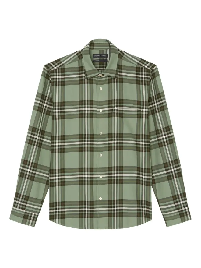 Marc O'Polo Marc O'Polo チェック柄長袖シャツの商品画像