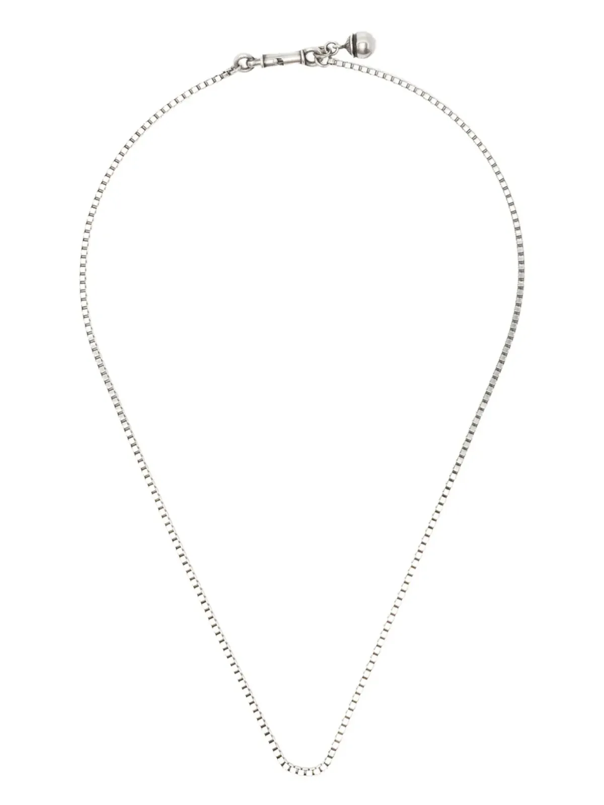 WERKSTATT:MÜNCHEN シンボルパールネックレス - シルバー - 画像1