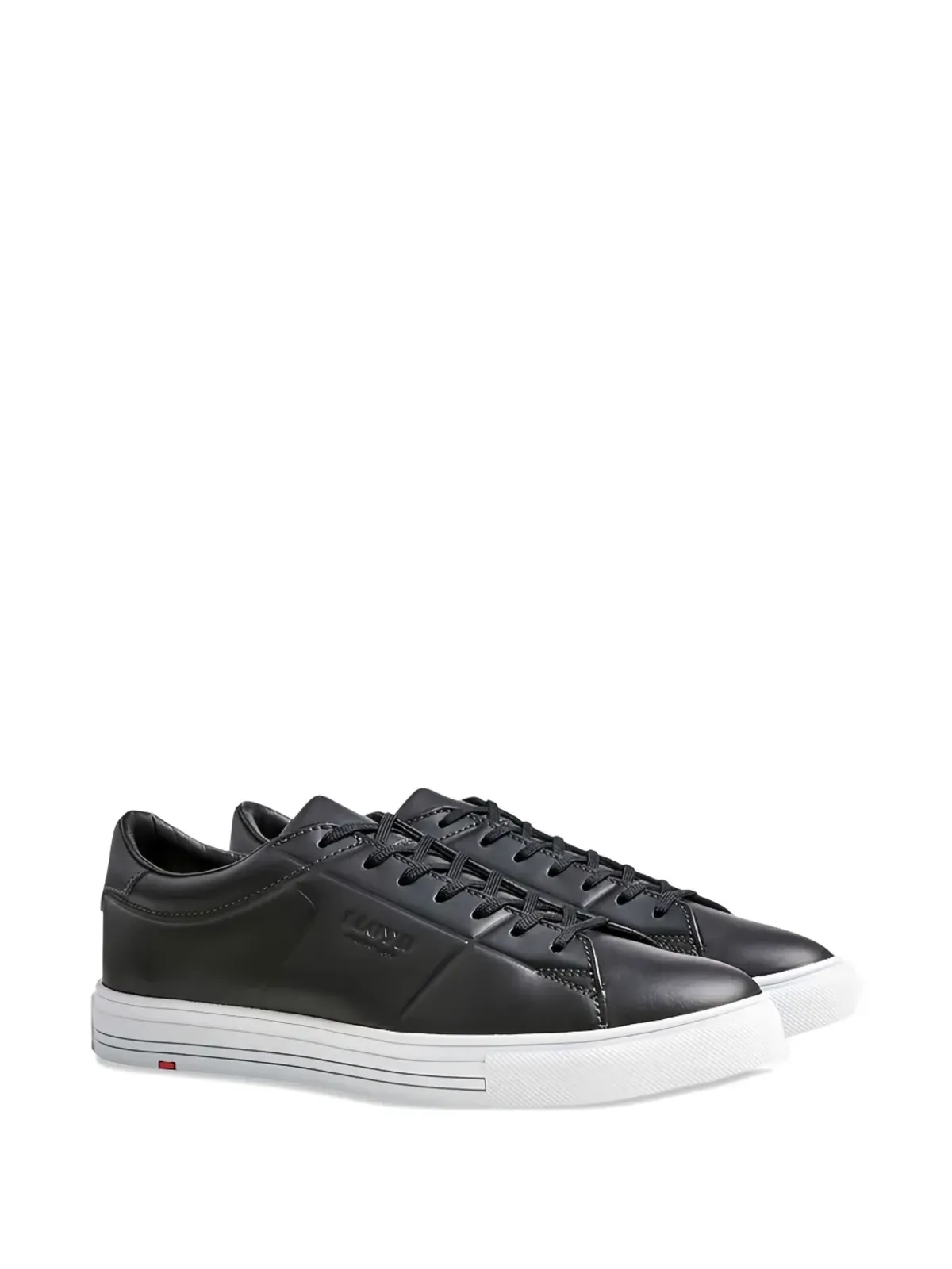Lloyd Enrico ロー・トップ レザー スニーカー ブラック - 画像2