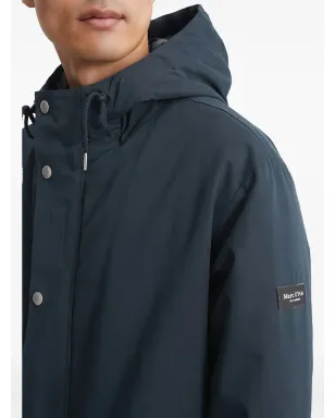 Marc O'Polo フード付きパーカコート ブルー - サムネイル4