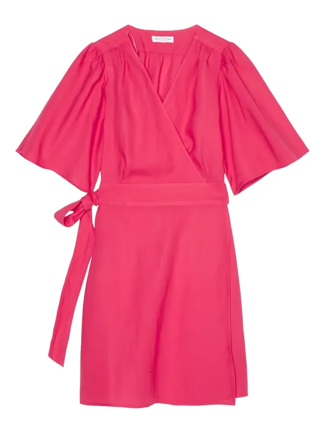 Marc O'Polo Marc O'Polo フラッター袖ラップドレスの商品画像