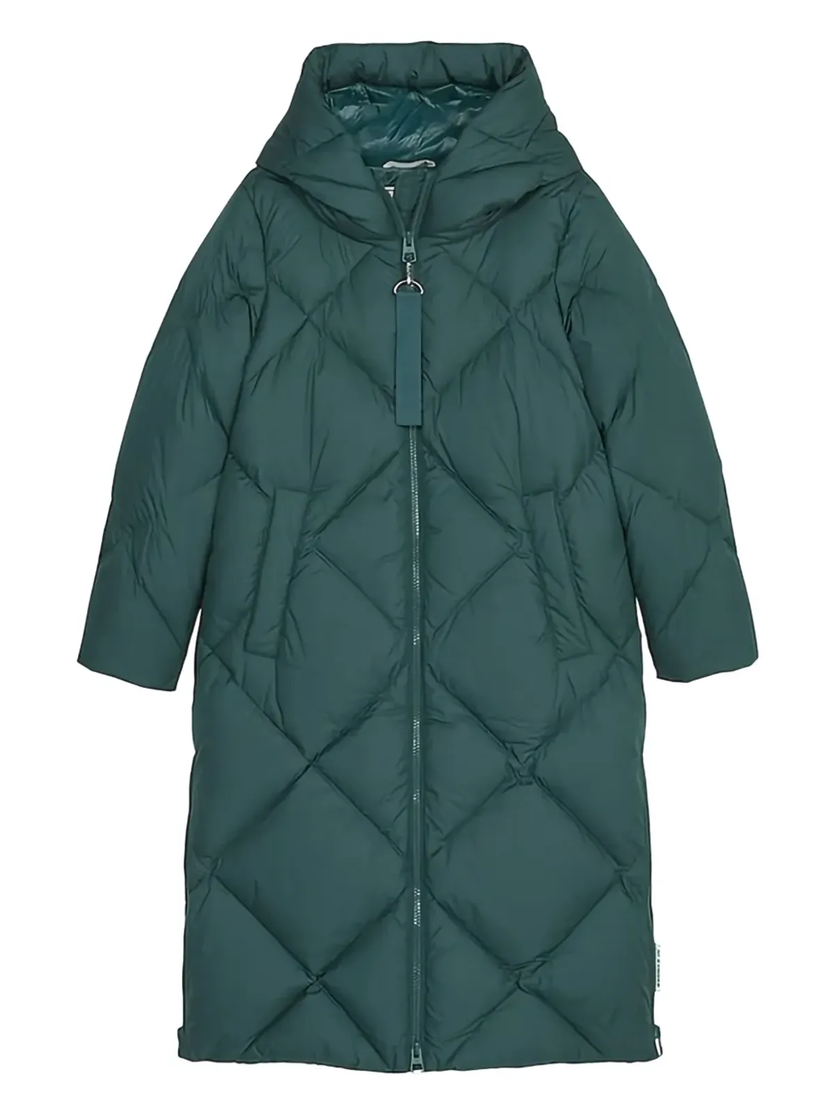Marc O'Polo キルテッドフーデッドコート - 画像1