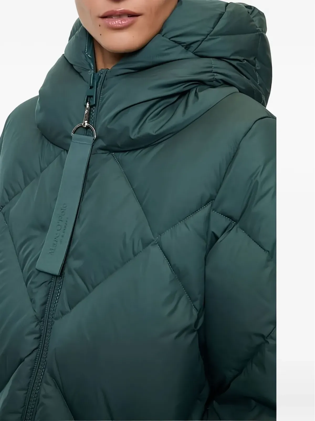 Marc O'Polo キルテッドフーデッドコート - 画像4