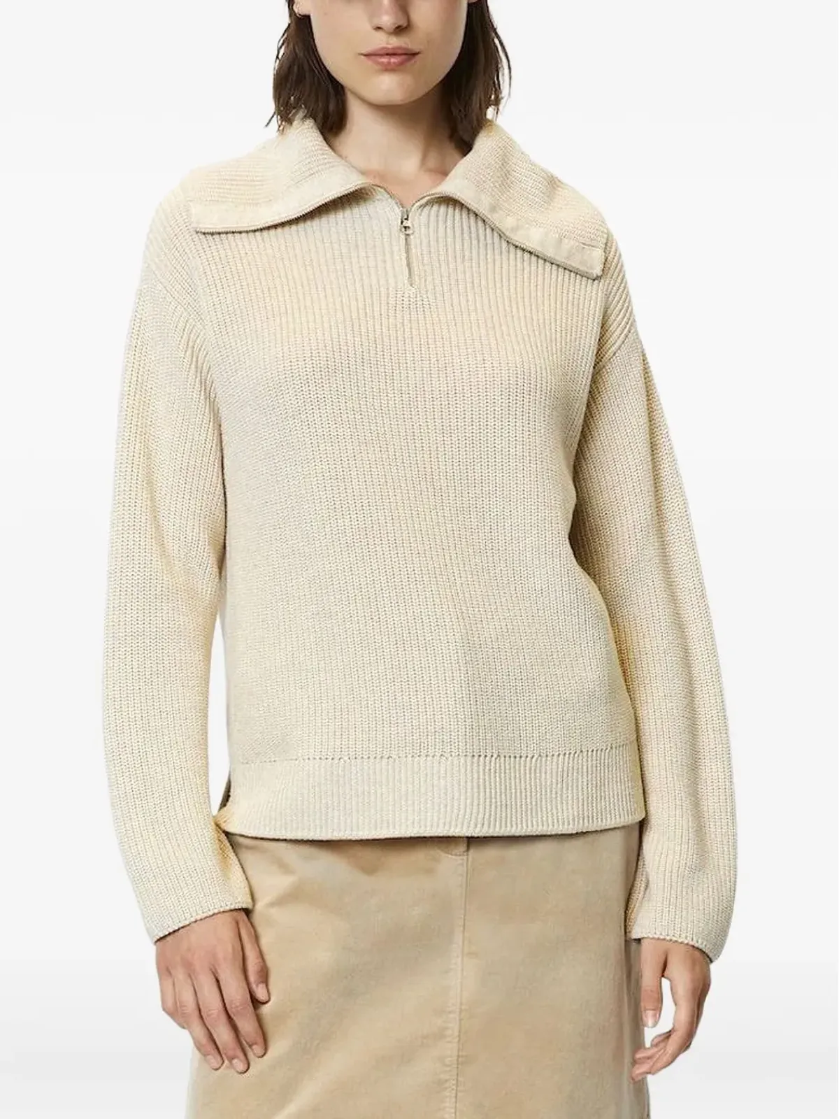Marc O'Polo ジップネックセーター - 画像2