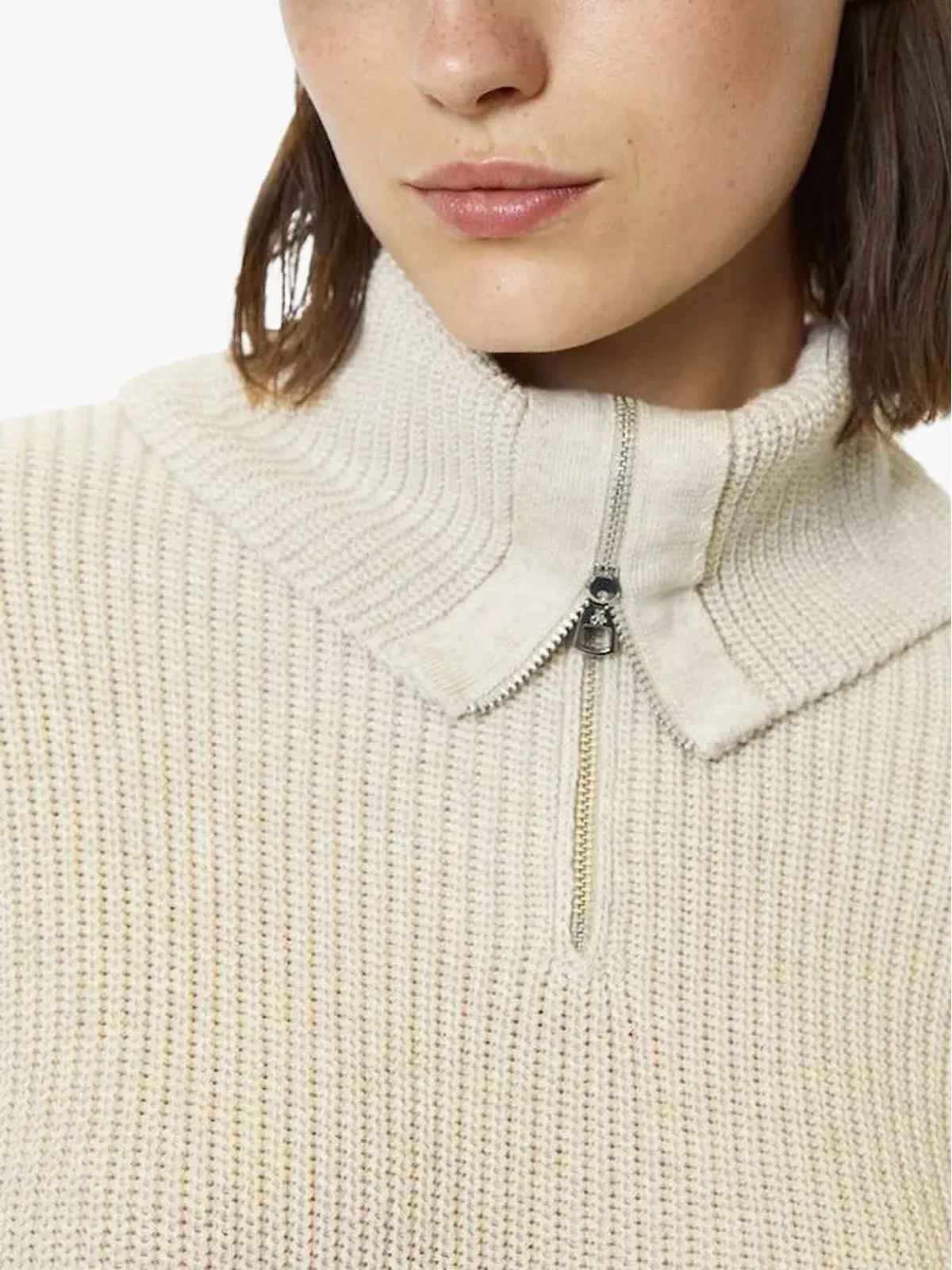 Marc O'Polo ジップネックセーター - 画像4