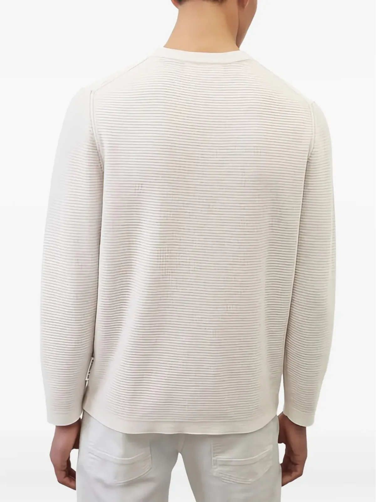 Marc O'Polo テクスチャード長袖トップ - 画像3