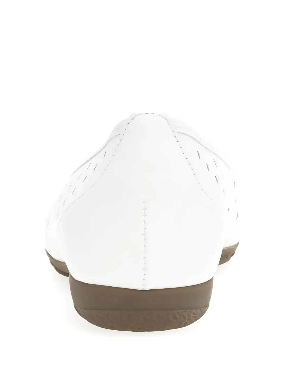 GABOR perforated ballet flats - White - 画像3