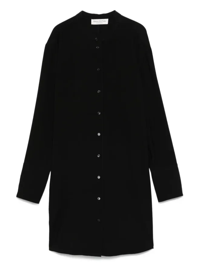 Marc O'Polo Marc O'Polo ボタンフロントドレス - ブラックの商品画像