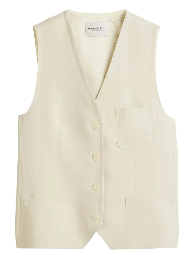 Marc O'Polo Marc O'Polo ボタンフロント ウエストコートの商品画像