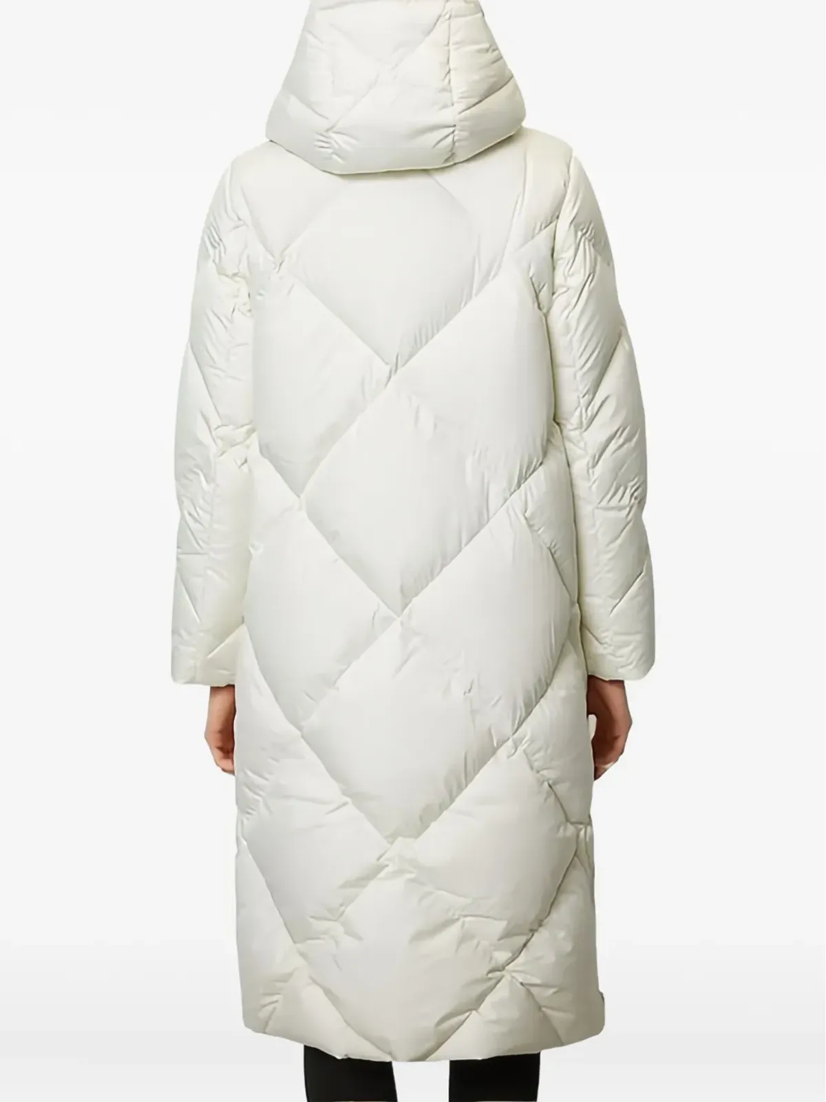 Marc O'Polo diamond-quilted hooded coat - White - 画像3