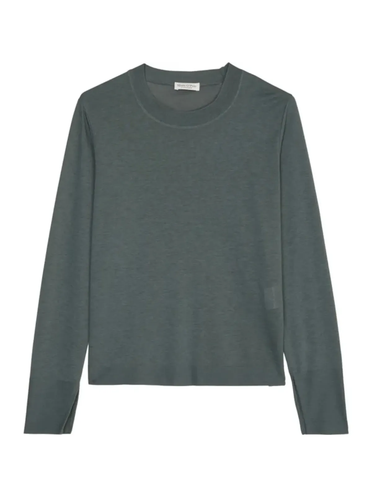 Marc O'Polo スプリットカフTシャツ（グレー） - 画像1