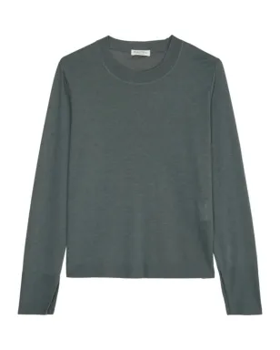 Marc O'Polo スプリットカフTシャツ（グレー） - サムネイル1