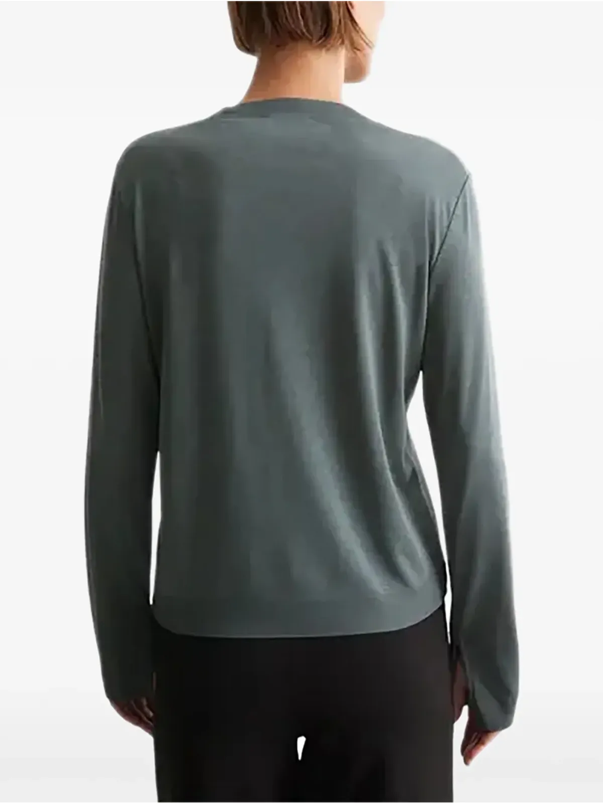 Marc O'Polo スプリットカフTシャツ（グレー） - 画像3