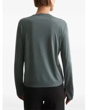 Marc O'Polo スプリットカフTシャツ（グレー） - サムネイル3