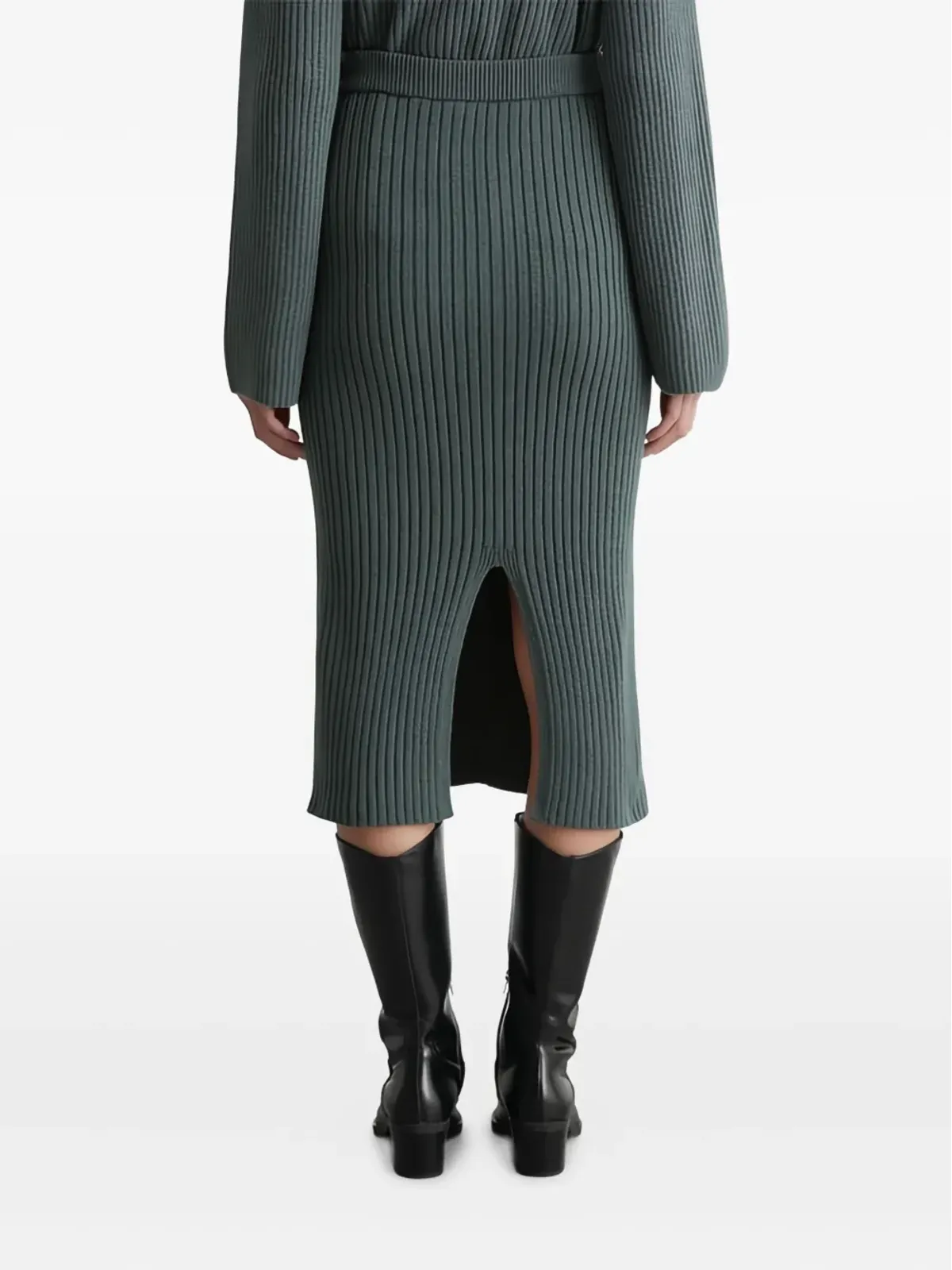 Marc O'Polo リブニット ミディスカート - 画像3