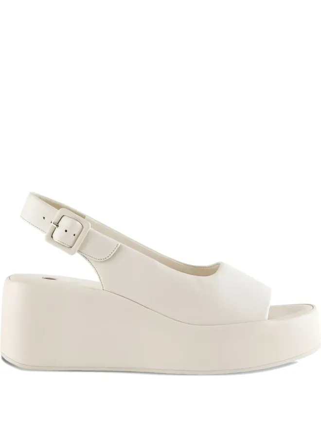 Hogl Hogl Loulou platform wedge sandals - Whiteの商品画像