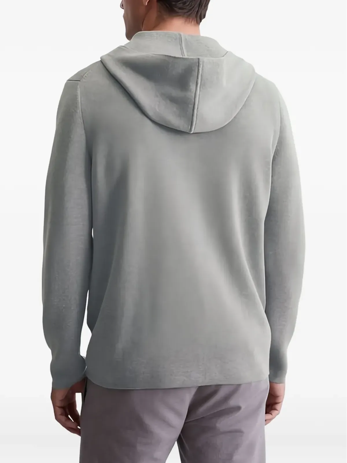 Marc O'Polo ジップアップフーディー - グレー - 画像3