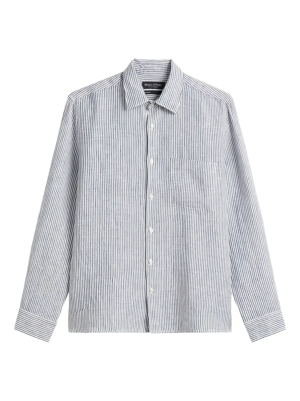 Marc O'Polo ストライプ ボタンアップ シャツ - グレー - 画像1