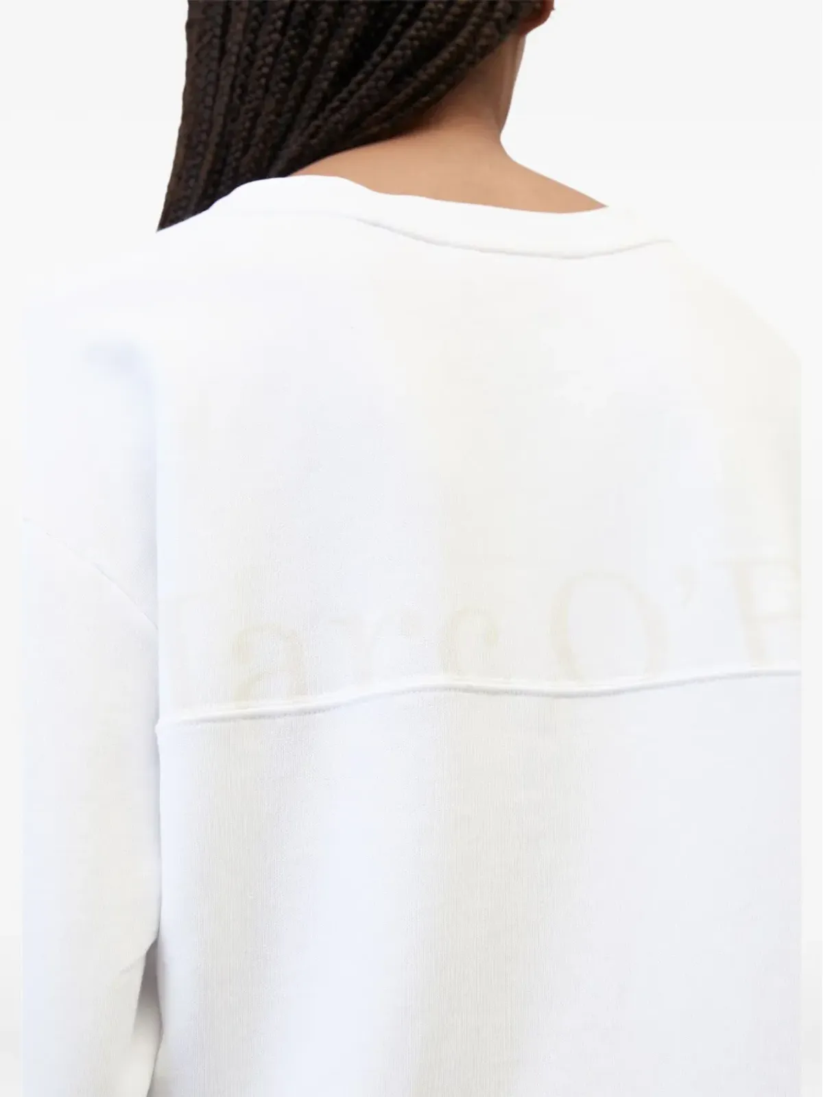 Marc O'Polo クルーネック長袖スウェット - White - 画像4