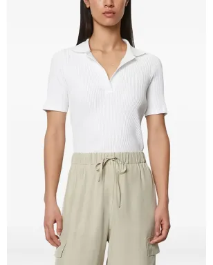 Marc O'Polo リブ編みポロカラーのトップス - サムネイル2