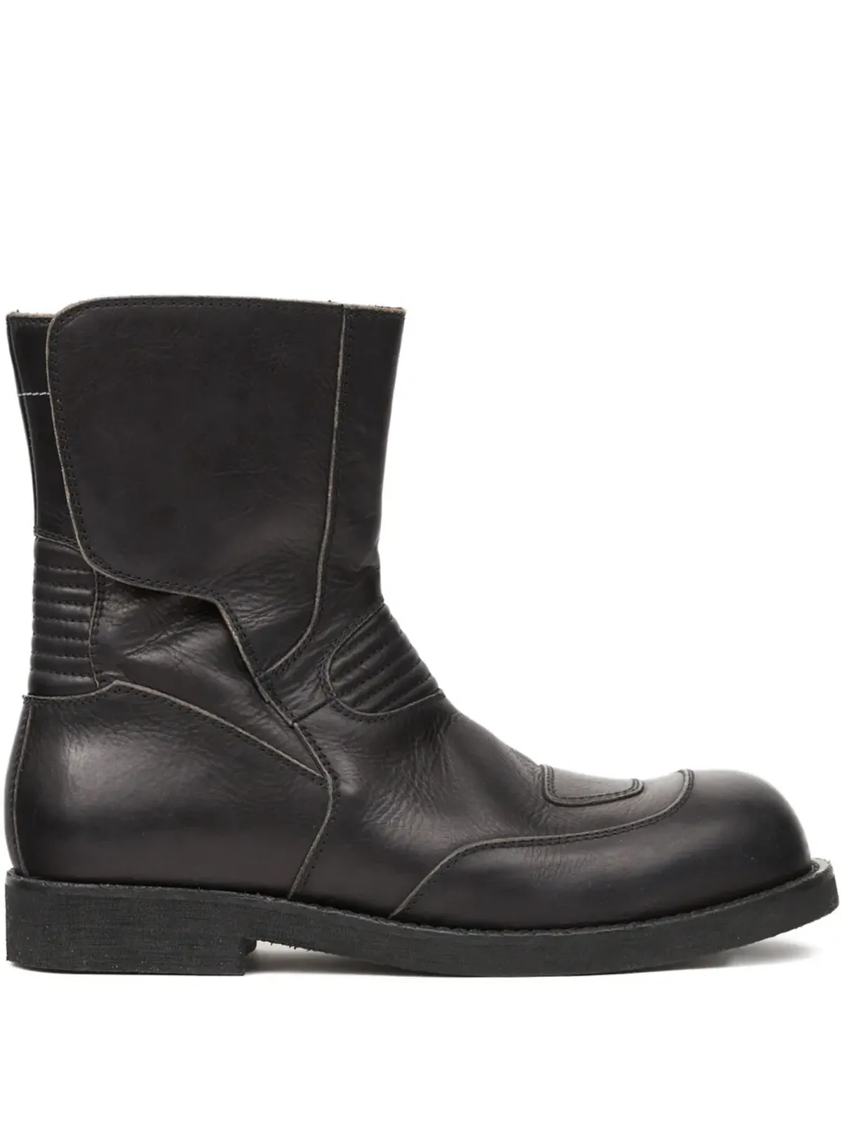 MM6 Maison Margiela トランクブーツ ブラック - 画像1