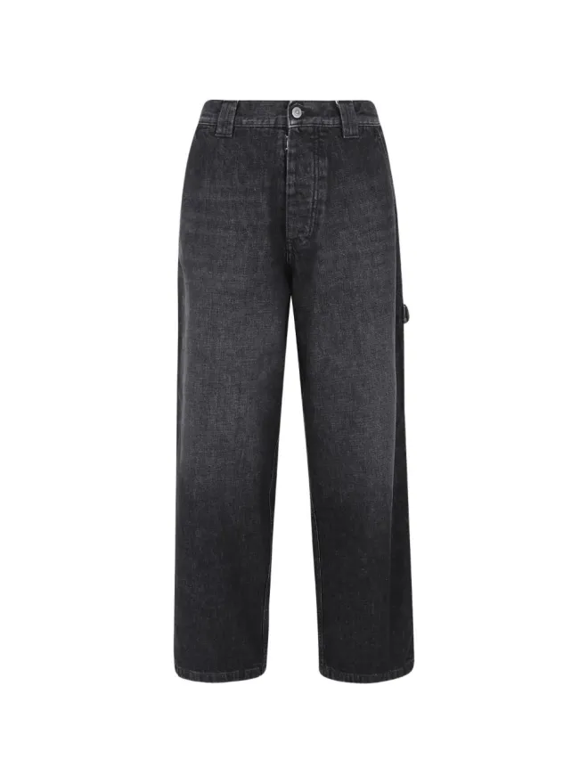 Maison Margiela Maison Margiela コットンジーンズ ブラックの商品画像