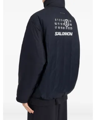MM6 Maison Margiela X Salomon キルテッド ボンバージャケット - ブルー - サムネイル5