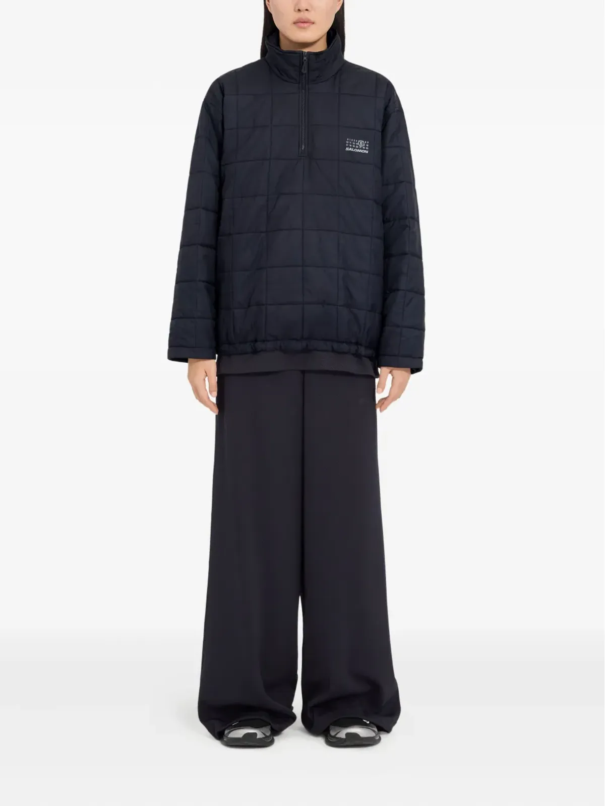 MM6 Maison Margiela X Salomon キルテッド ボンバージャケット - ブルー - 画像2