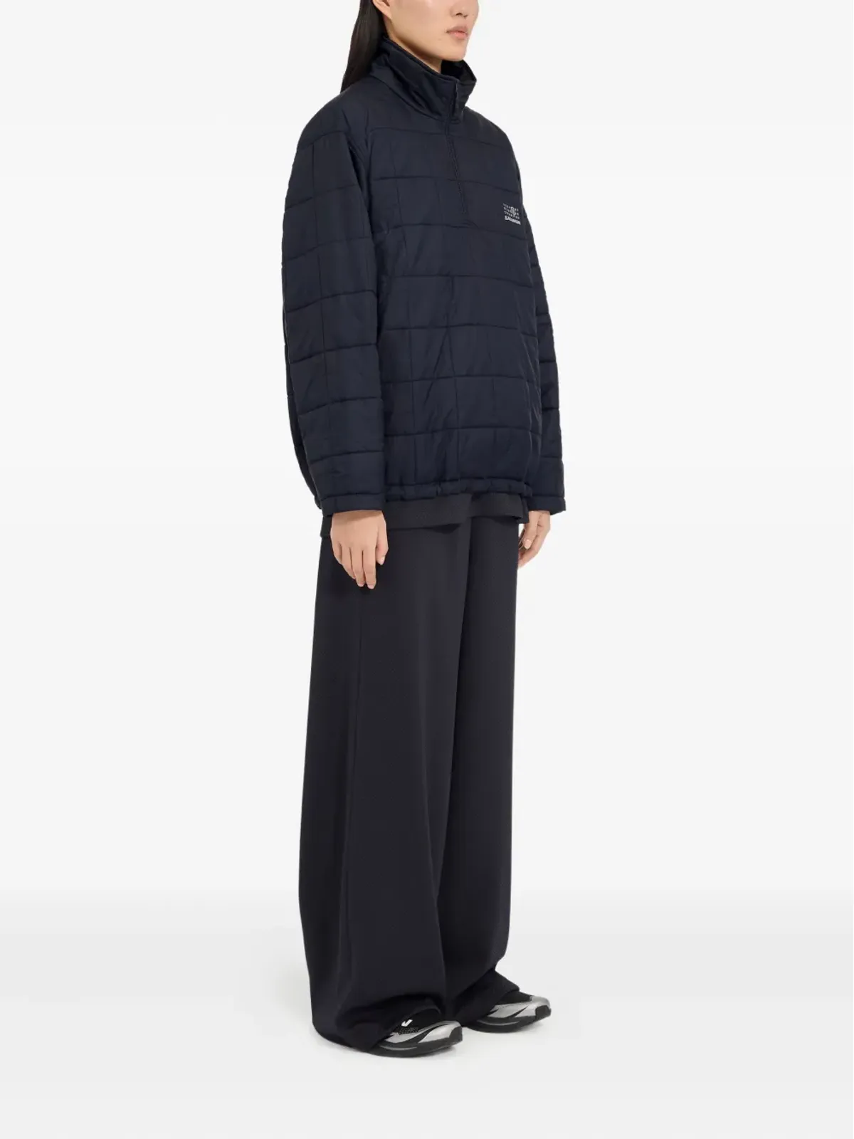 MM6 Maison Margiela X Salomon キルテッド ボンバージャケット - ブルー - 画像3