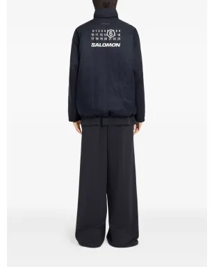 MM6 Maison Margiela X Salomon キルテッド ボンバージャケット - ブルー - サムネイル4