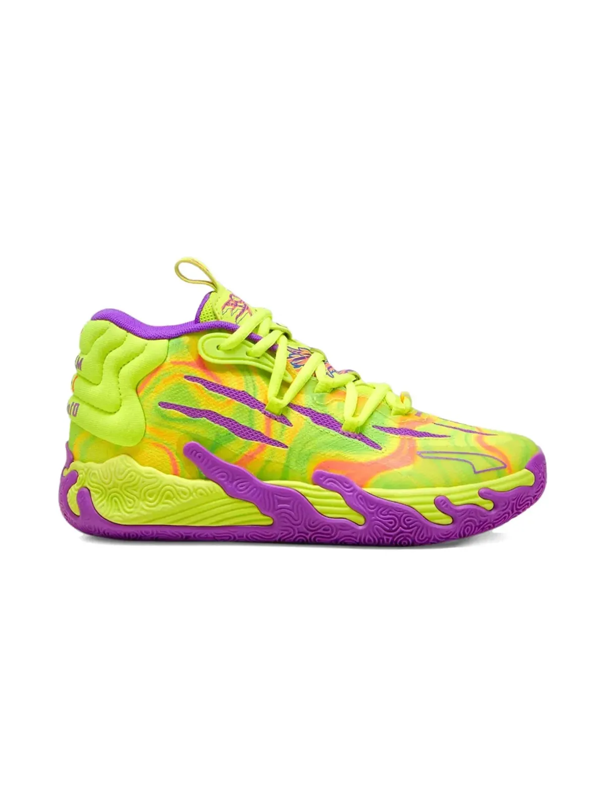 Puma Kids MB.03 イエロー スニーカー - 画像1