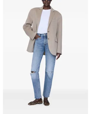 ANINE BING Jamie レオパード柄フラットシューズ ブラウン - サムネイル5