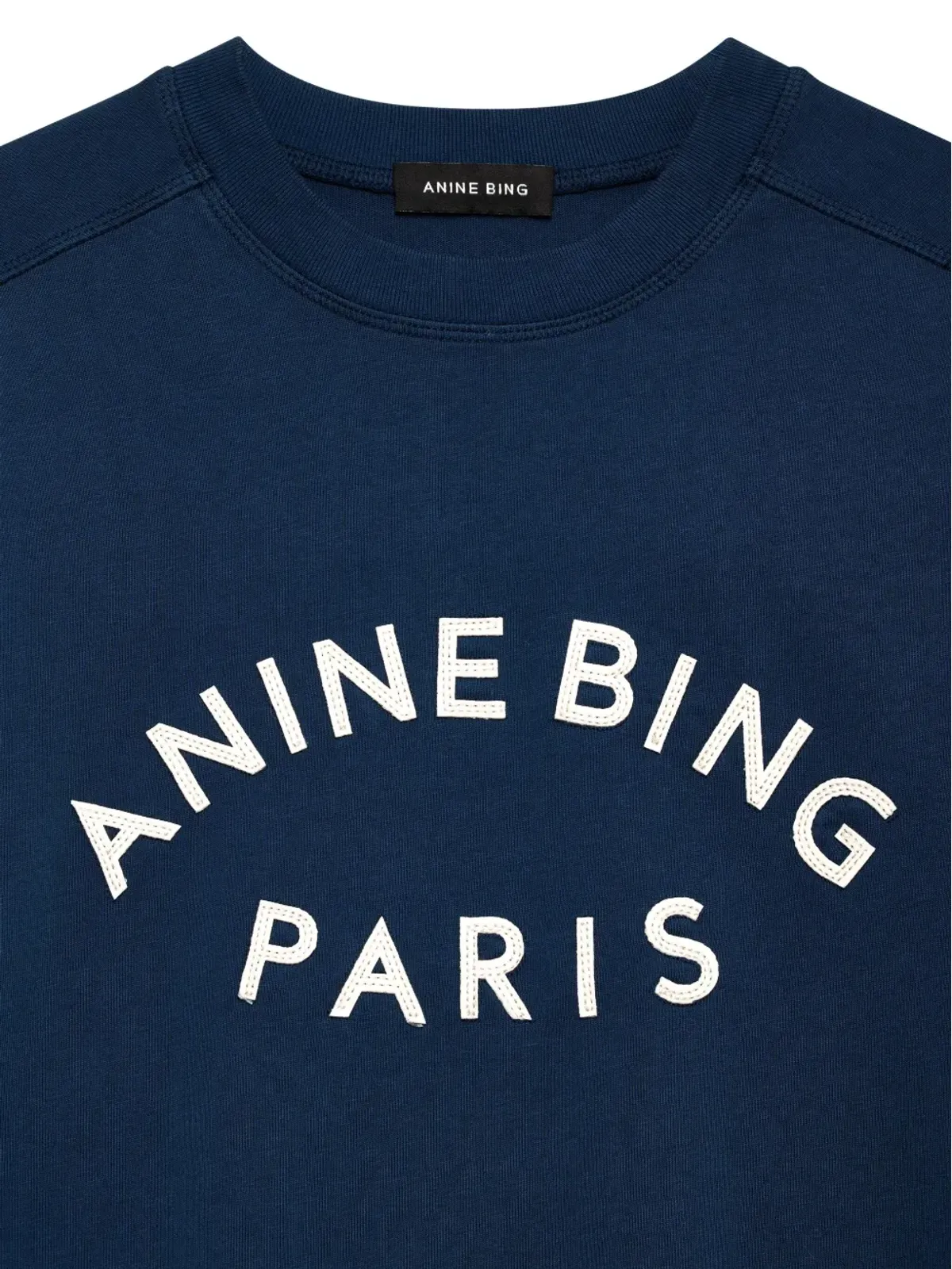 ANINE BING Jaylin ロゴプリントTシャツ - 画像4