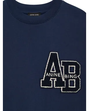 ANINE BING Miles Letterman 刺繍ロゴ入りスウェット - サムネイル4