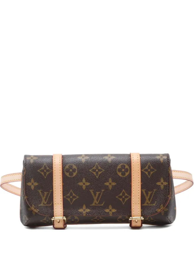 Louis Vuitton Pre-Owned Louis Vuitton ビンテージ 2015 モノグラム・ベルトバッグ - ブラウンの商品画像