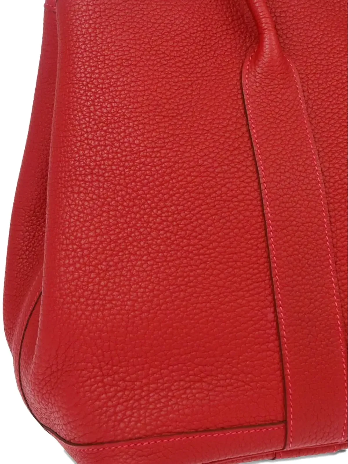 ビンテージ Hermès ネゴンダ ガーデンパーティー トートバッグ - レッド - 画像3
