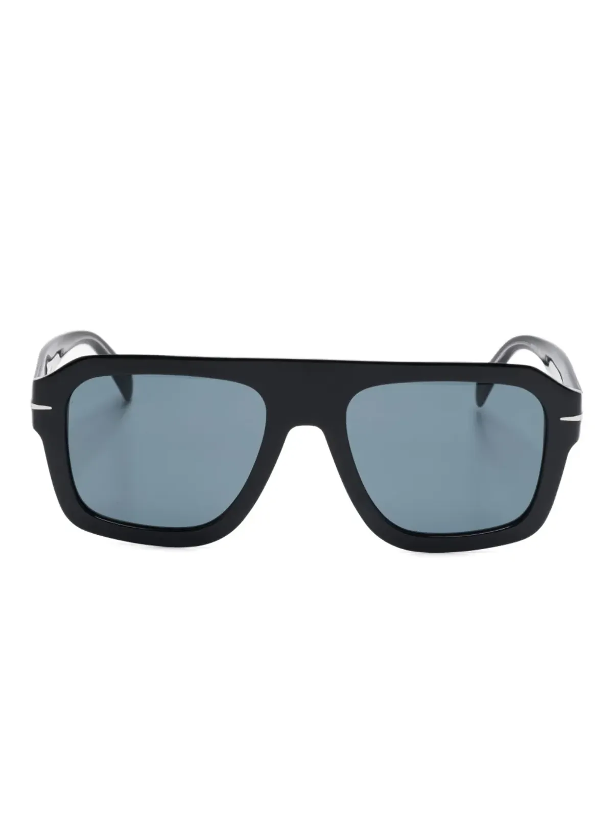 Eyewear by David Beckham 長方形フレームのサングラス - 画像1