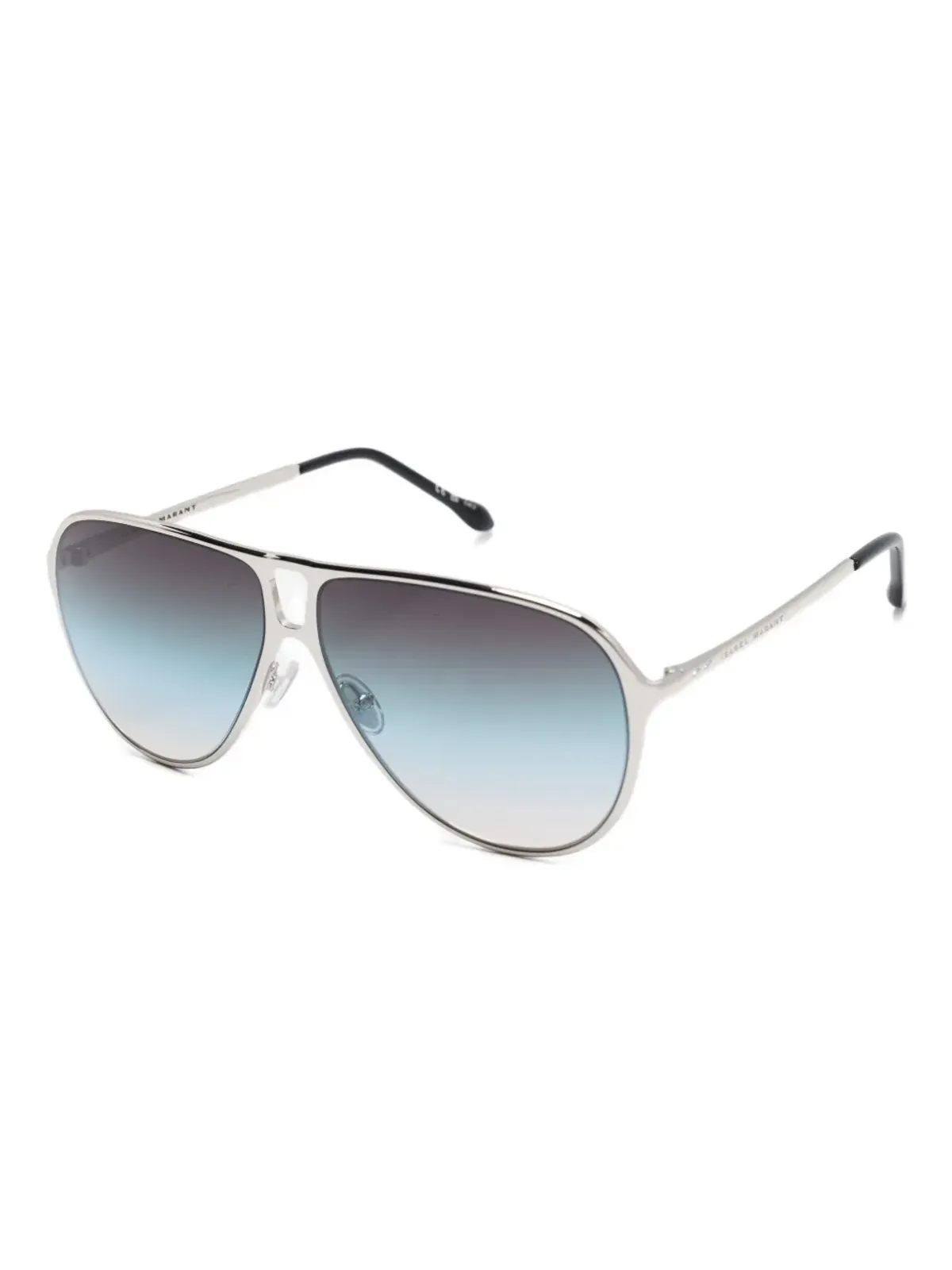 Isabel Marant Eyewear 刻印ロゴ入りメタルサングラス - 画像2