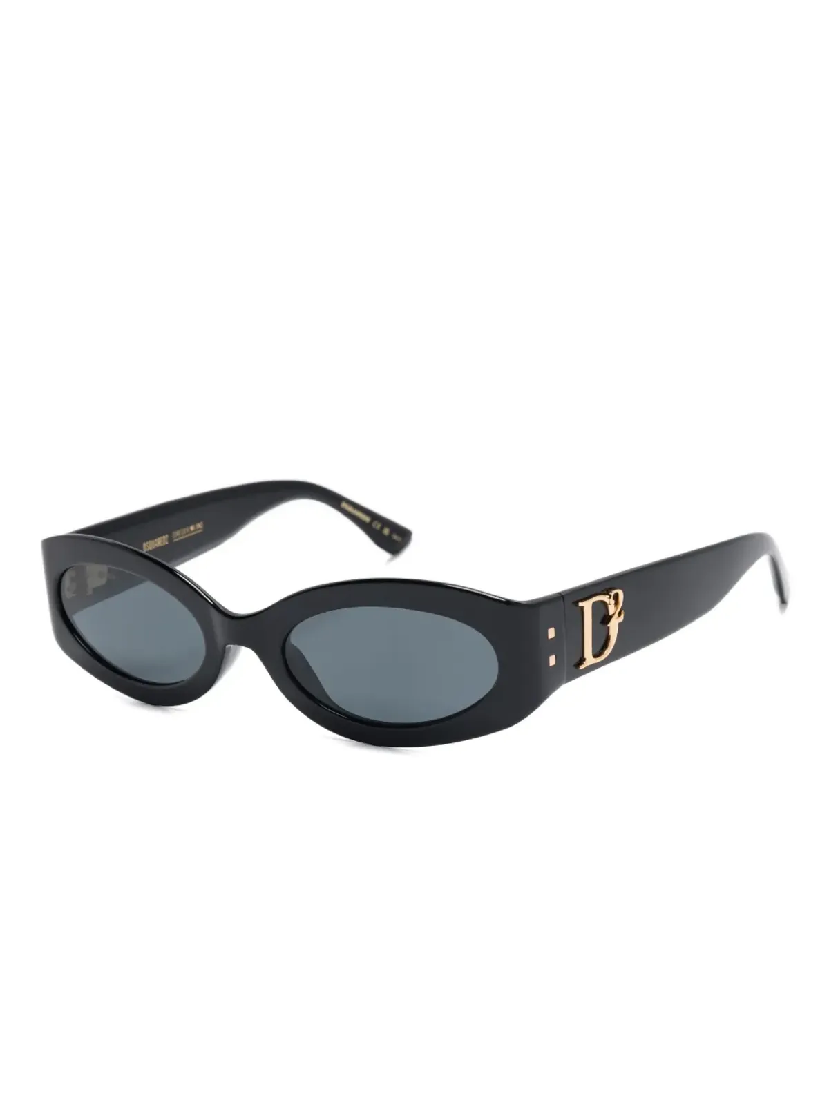 DSQUARED2 EYEWEAR オーバルフレームサングラス - 画像2