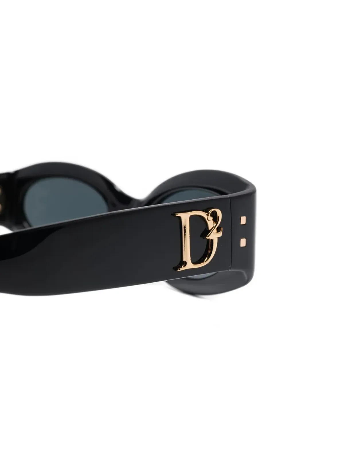 DSQUARED2 EYEWEAR オーバルフレームサングラス - 画像3