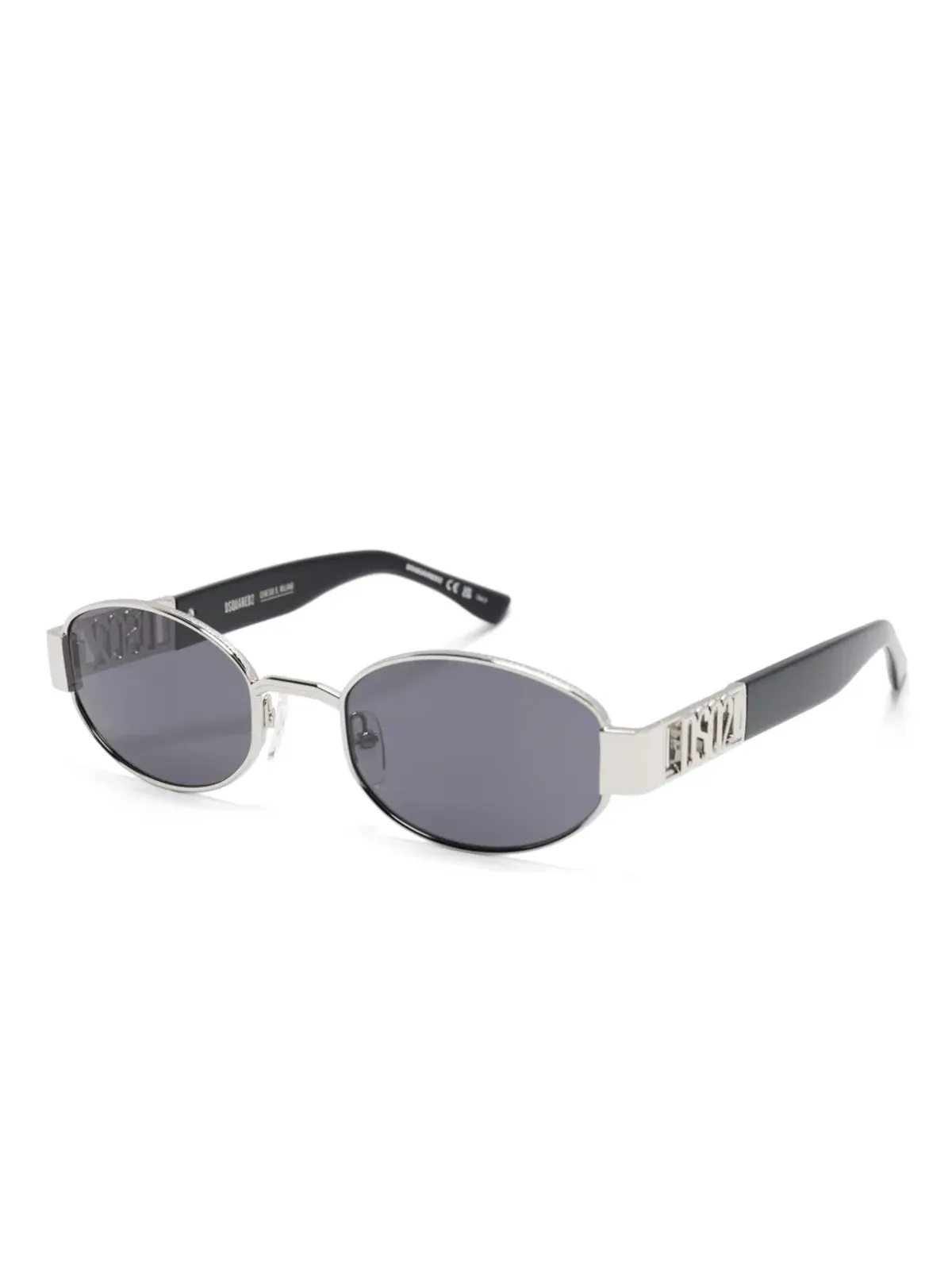 DSQUARED2 EYEWEAR オーバルフレーム サングラス - 画像2