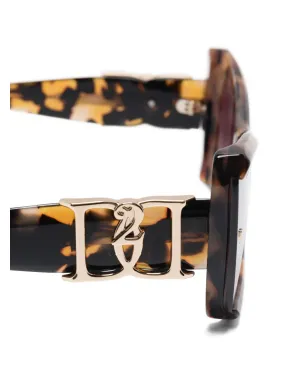 DSQUARED2 EYEWEAR べっ甲柄キャットアイサングラス - サムネイル3