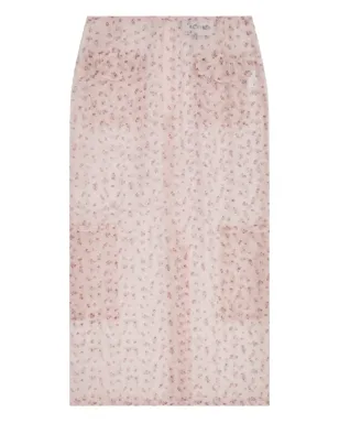 ALFIE Valletta rose-print midi skirt - サムネイル1