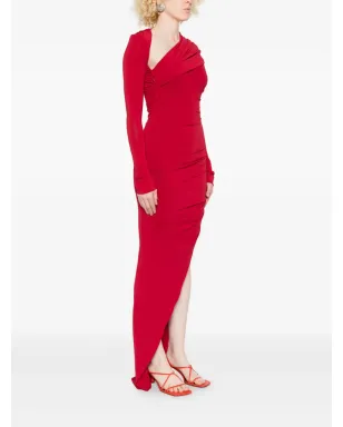 Amen アシンメトリックドレス - サムネイル3